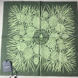 New Filson Conifer Bandana 25”x25” Retail $60
